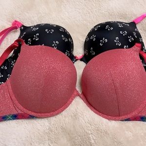 Victoria Secret Push Up Bras